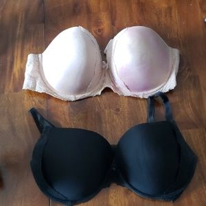 2 Dream Angel Victoria's Secrets Bras Size 36DDD